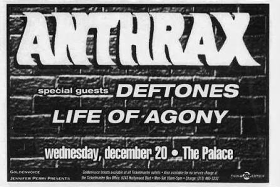 Deftones — The Palace