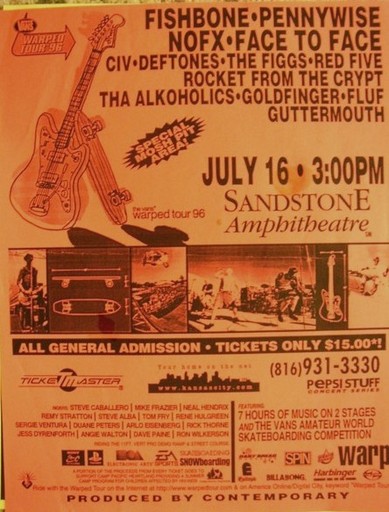 Deftones — Sandstone Amphitheater