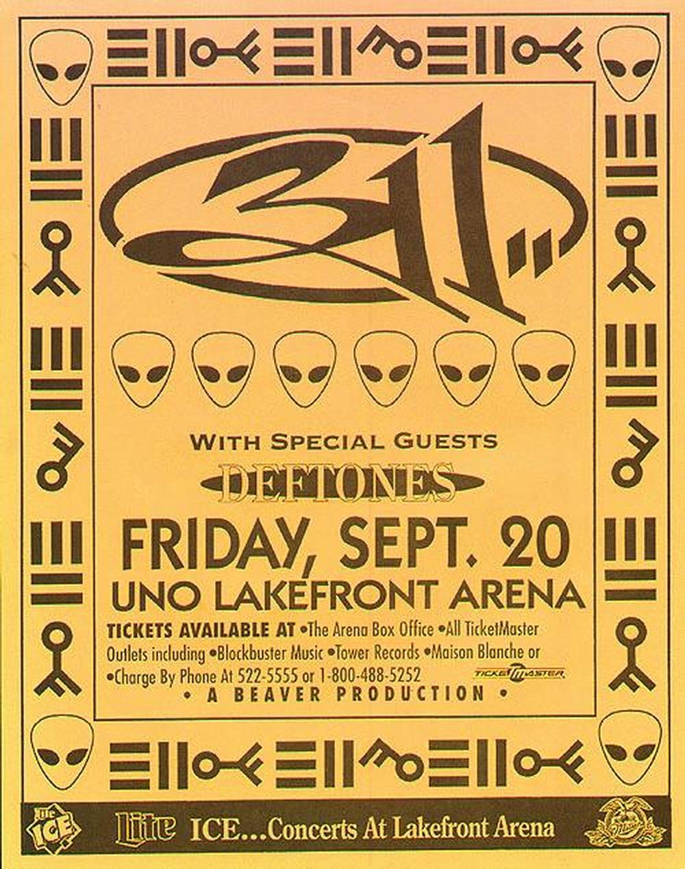 Deftones — Kiefer UNO Lakefront Arena