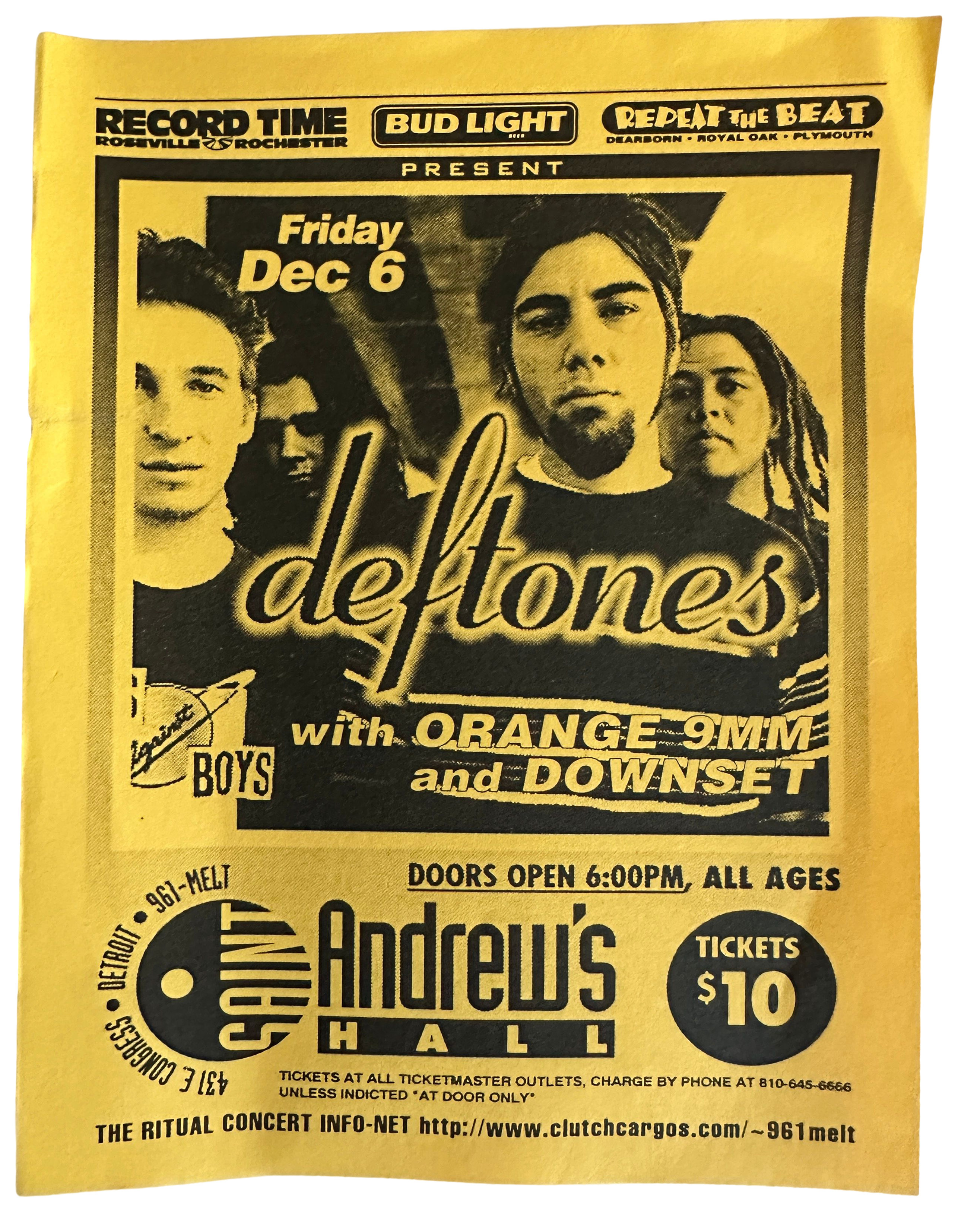 Deftones — Saint Andrew's Hall