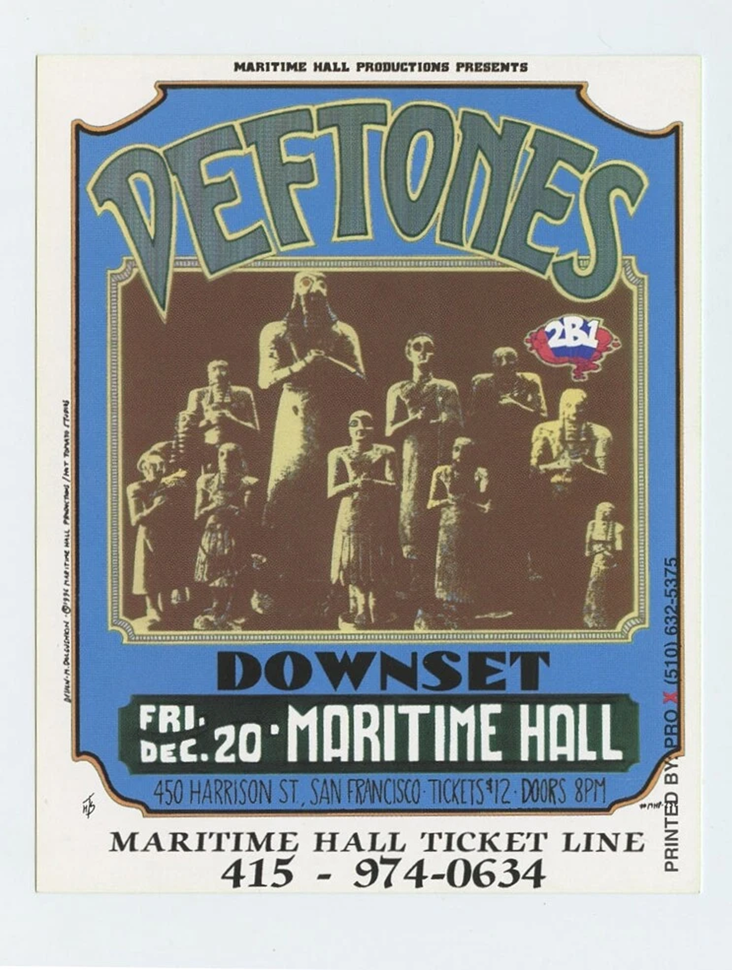Deftones — Maritime Hall