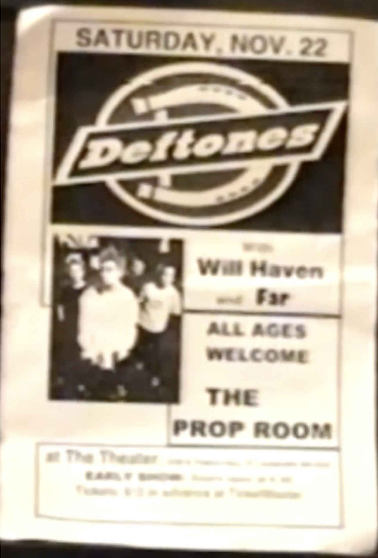 Deftones — The Prop Room