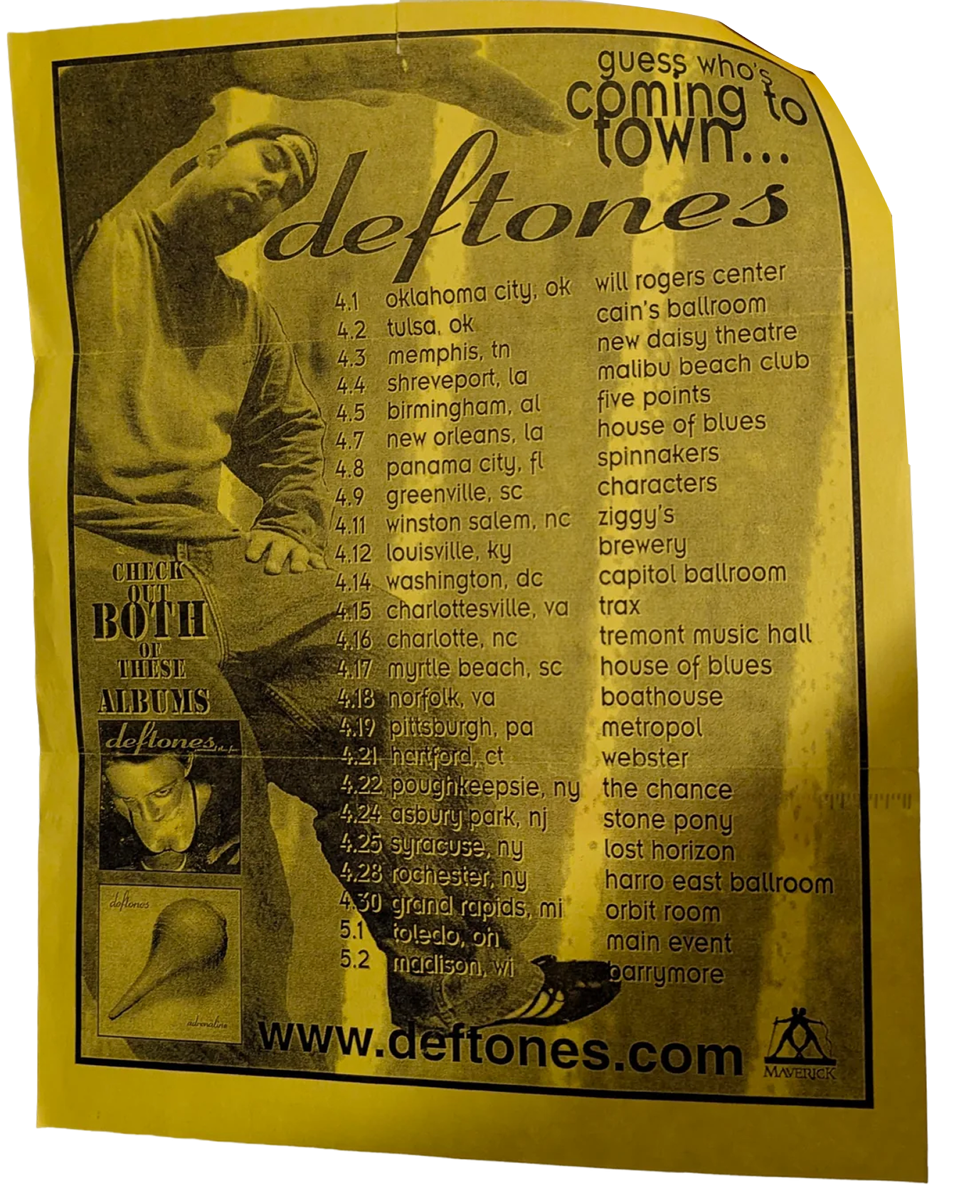 Deftones — Will Rogers Theatre