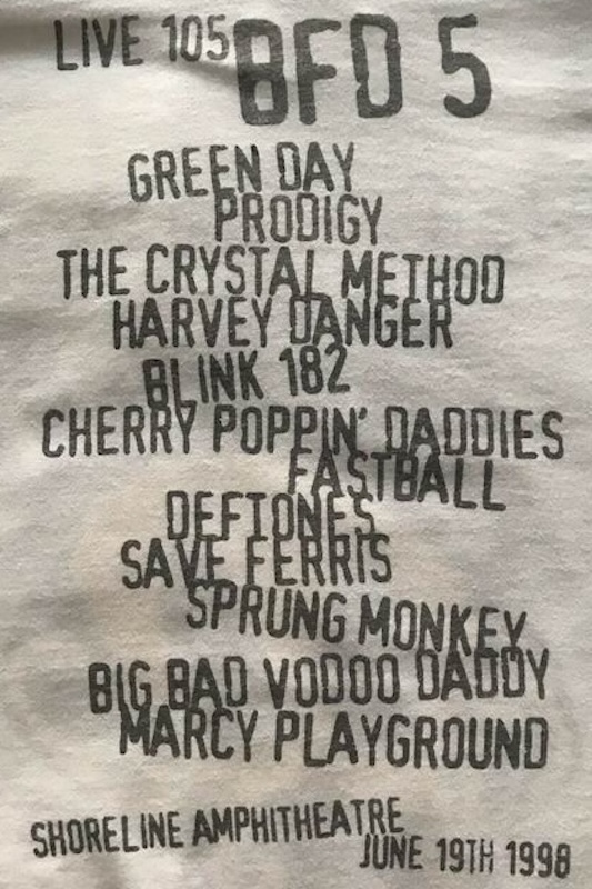 Deftones — Shoreline Amphitheatre