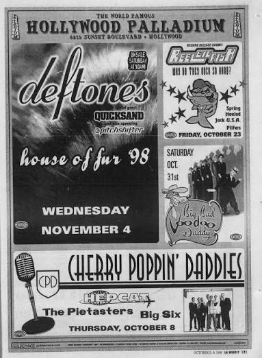 Deftones — Hollywood Palladium