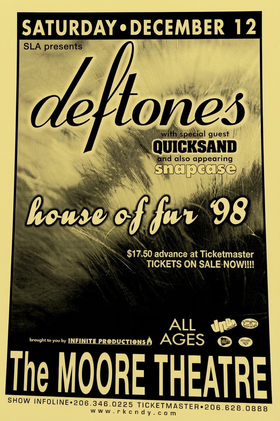 Deftones — The Moore Theatre