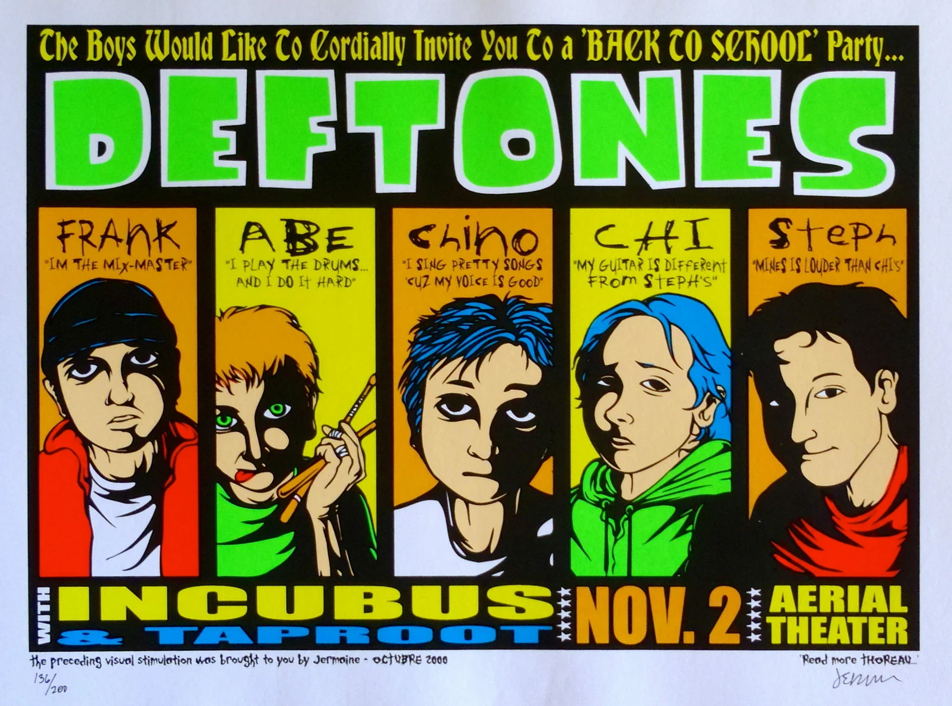 Deftones / Incubus / Taproot