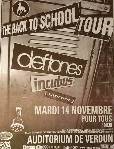 Deftones — Auditorium de Verdun