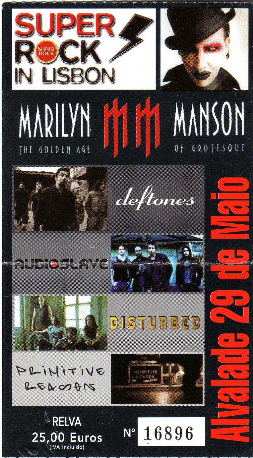 Deftones — Estádio José Alvalade