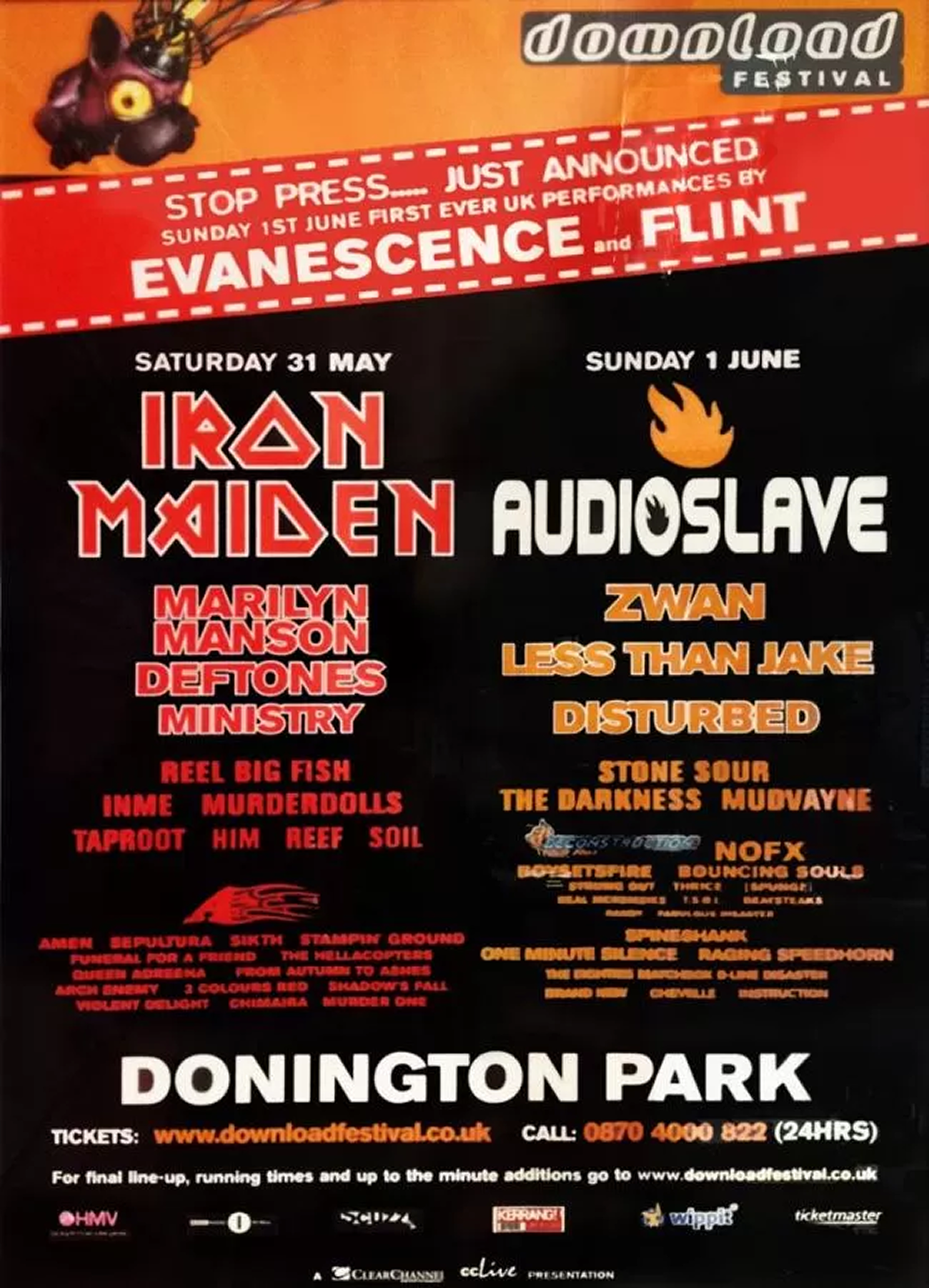 Deftones — Donington Park