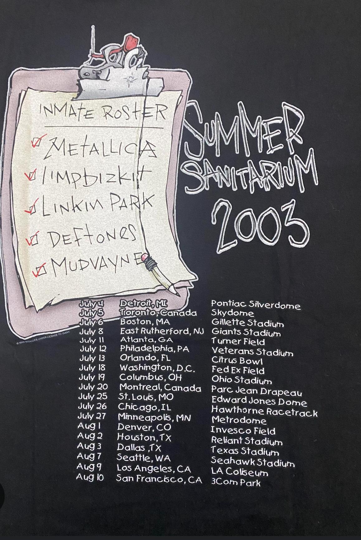 Deftones — Pontiac Silverdome