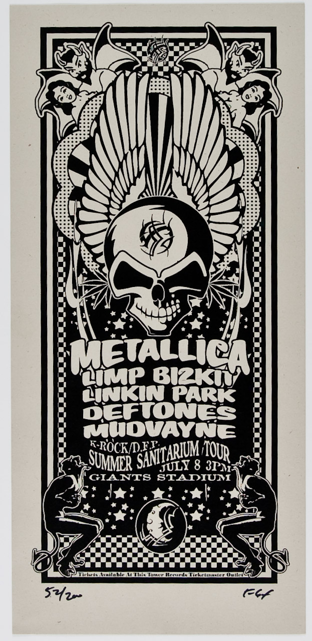Metallica / Limp Bizkit / Linkin Park / Deftones / Mudvayne