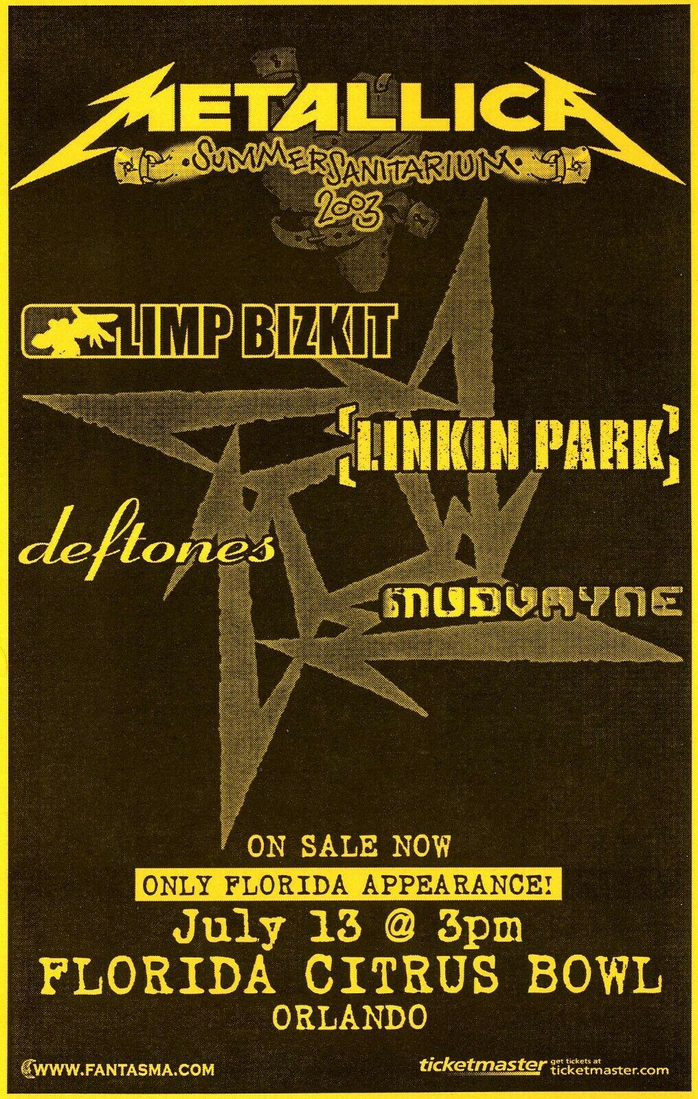 Deftones — Florida Citrus Bowl
