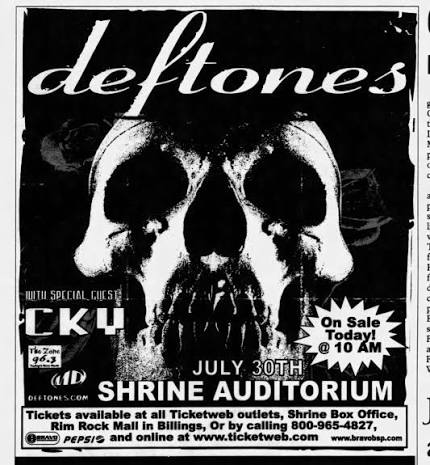 Deftones — Shrine Auditorium
