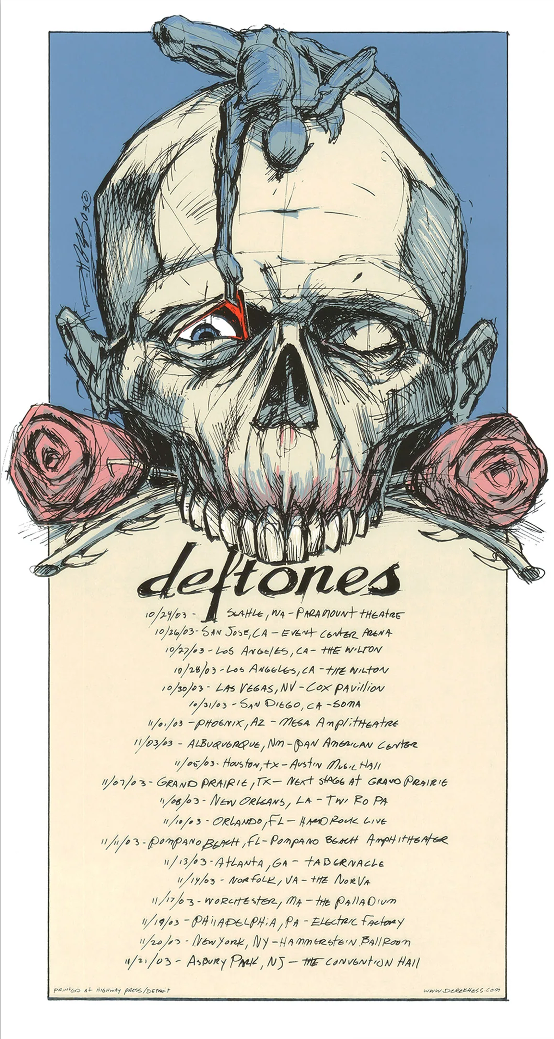 Deftones Tour 2003