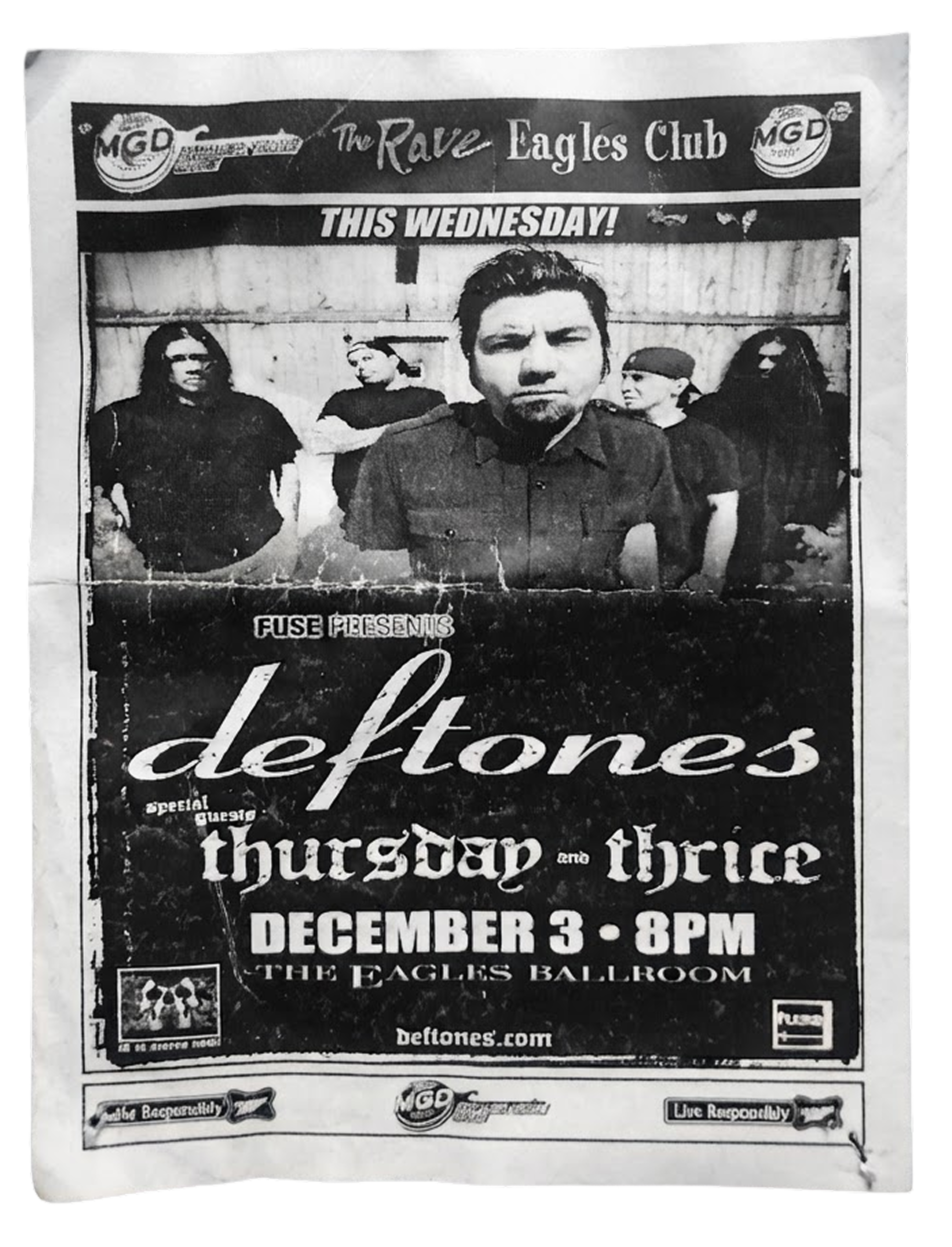 Deftones — Eagles Ballroom
