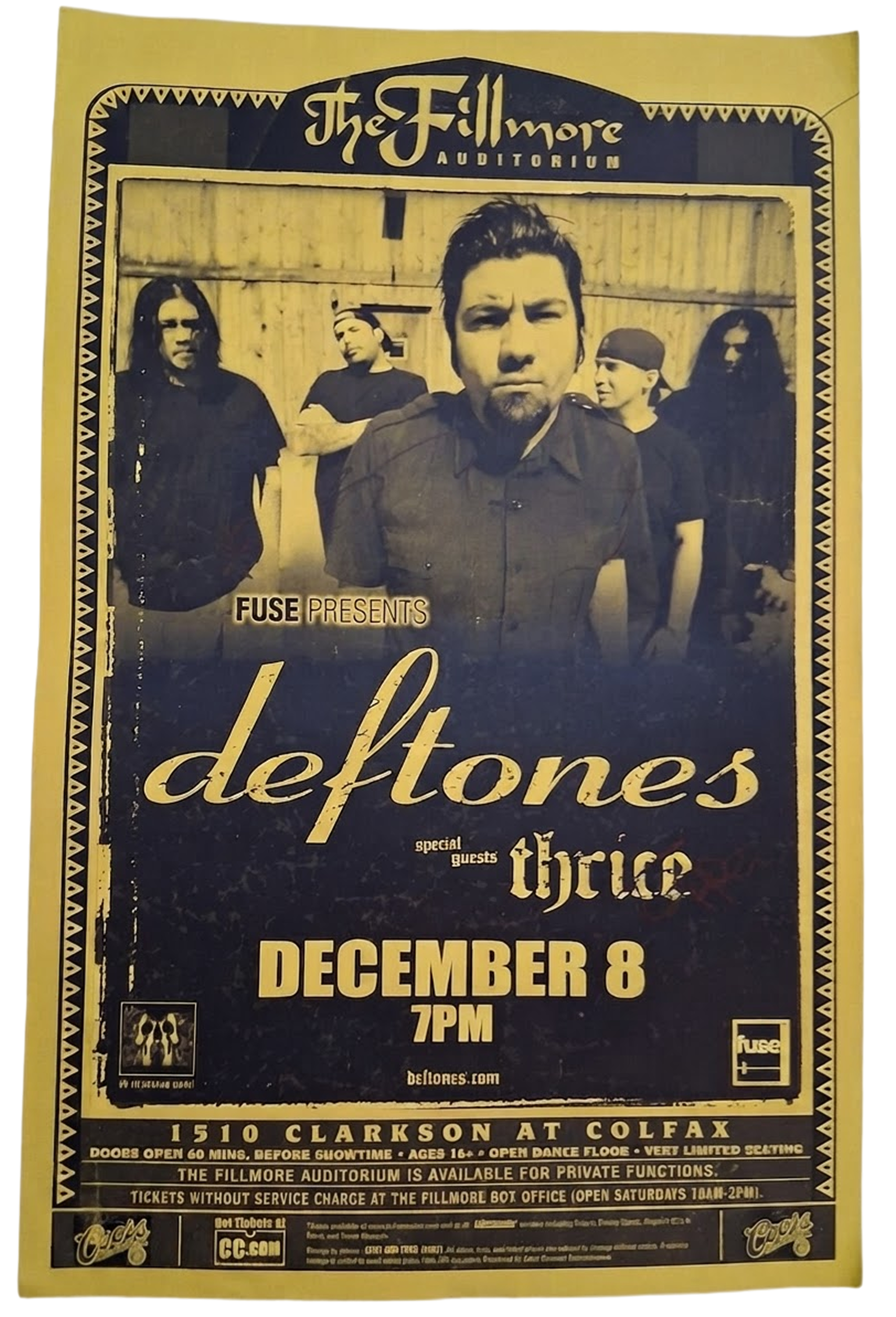Deftones — Fillmore Auditorium