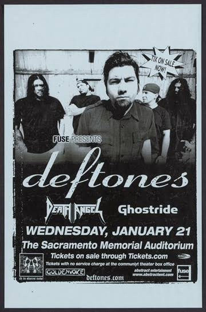 Deftones — Sacramento Memorial Auditorium