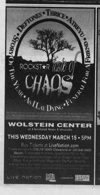 Deftones — Wolstein Center