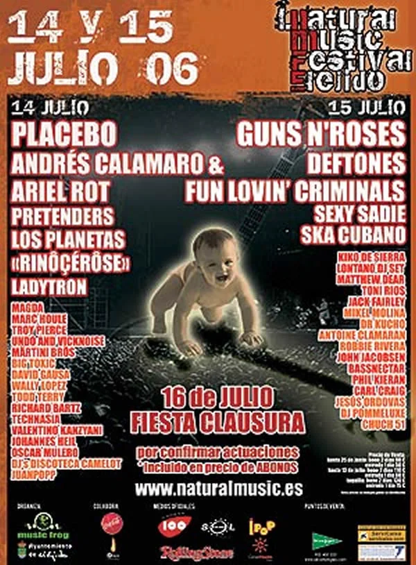Deftones — Playa de Guardias Viejas