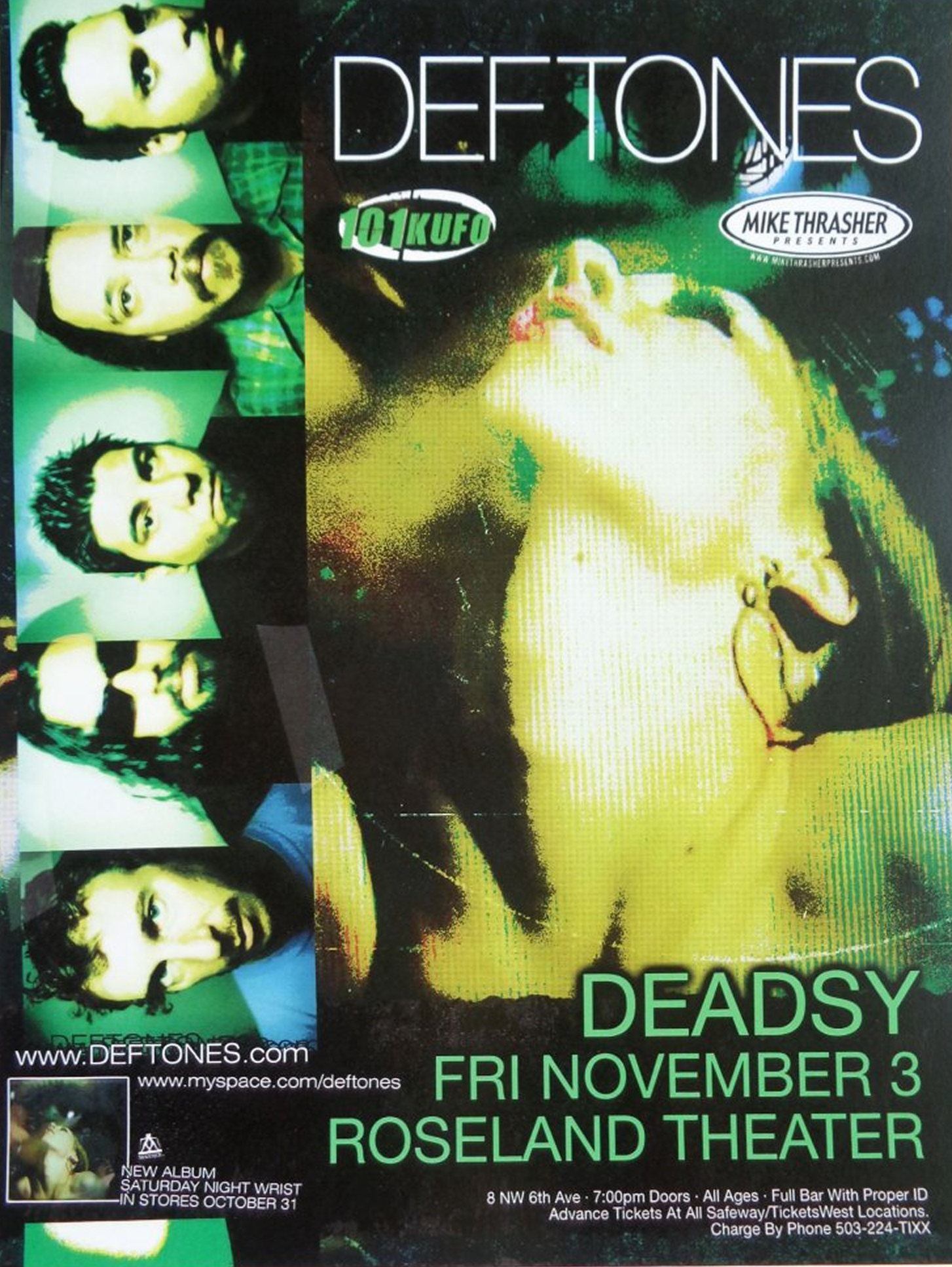 Deftones — Roseland Theater
