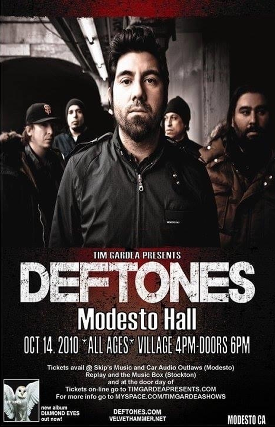 Deftones — Modesto Banquet Hall