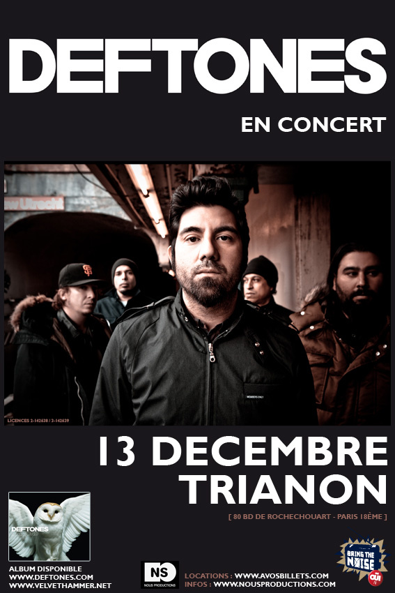 Deftones — Le Trianon