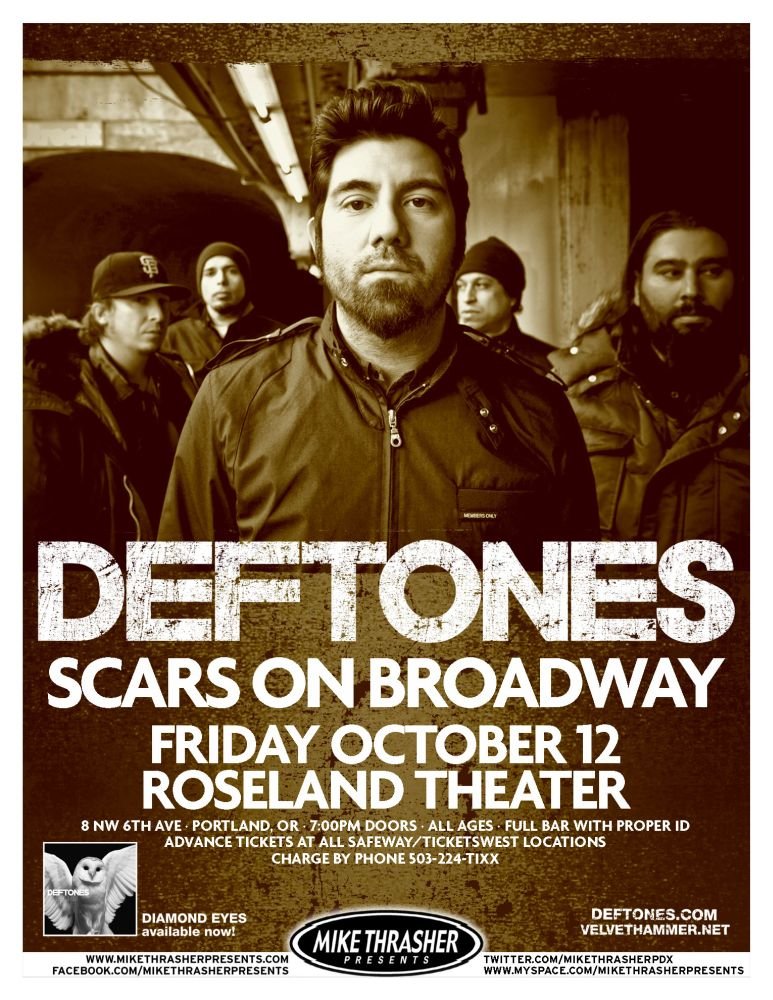 Deftones — Roseland Theater