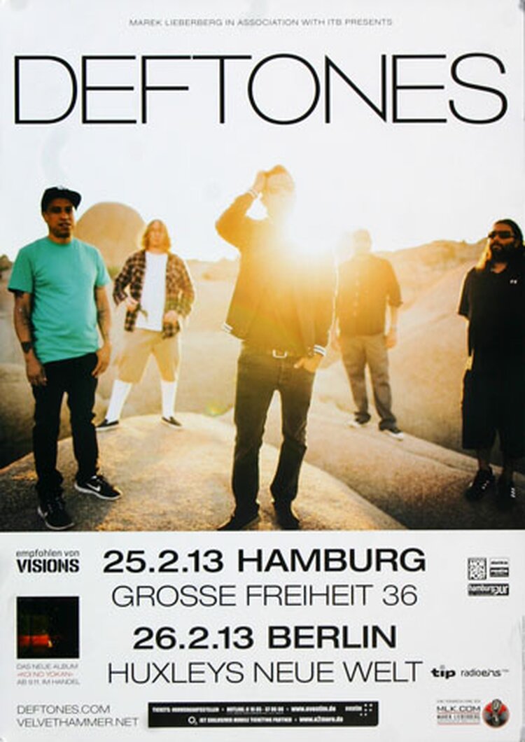 Deftones — Grosse Freiheit 36