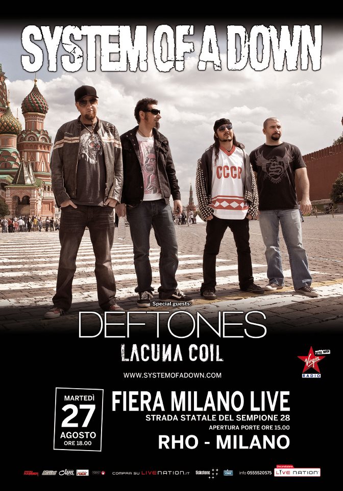 Deftones — Arena Concerti - Fiera Milano