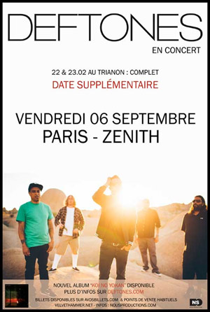 Deftones — Le Zénith