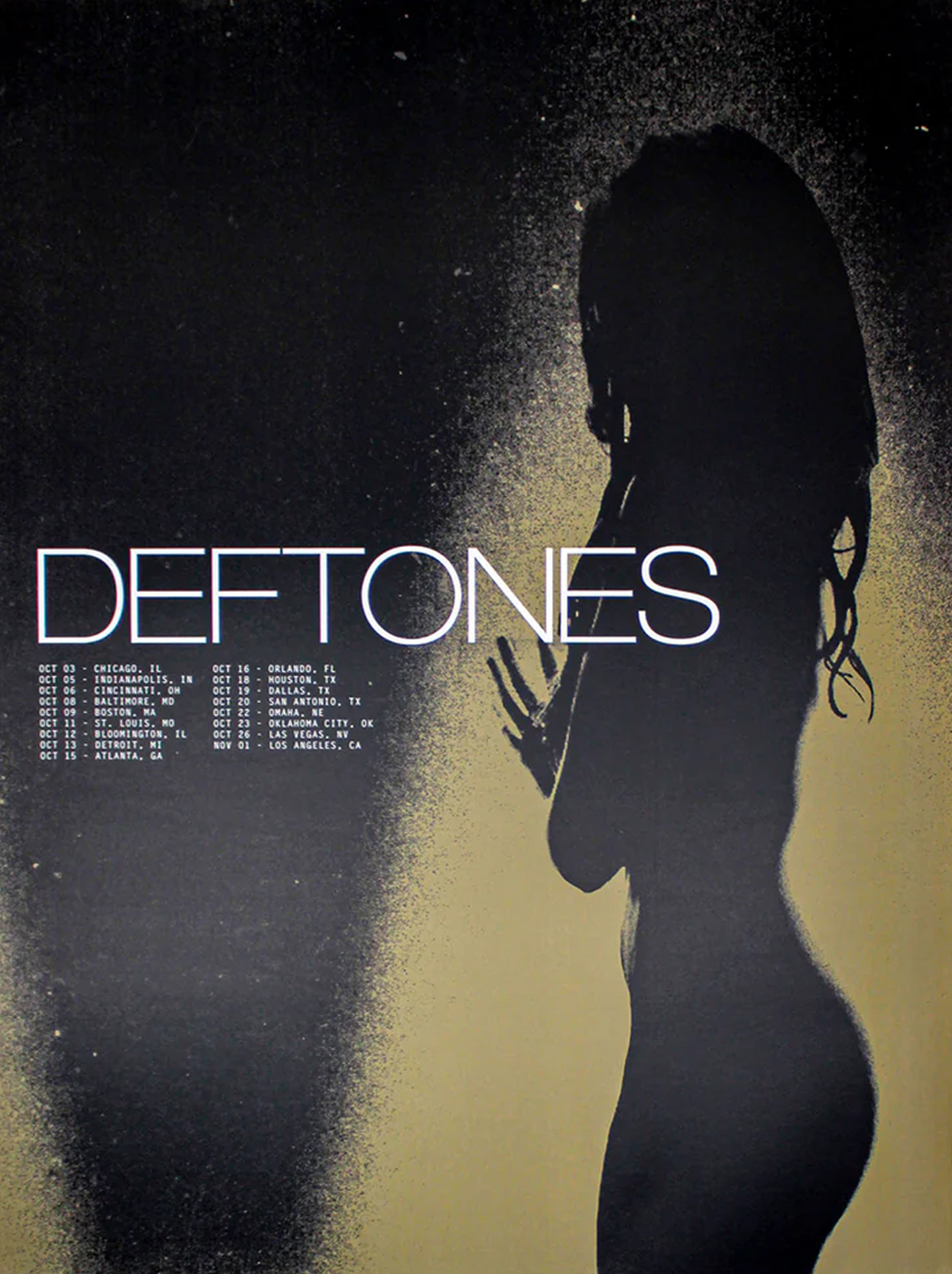 Deftones — Avenged Sevenfold “Hail to the King” Tour 2013 (Fall Tour)
