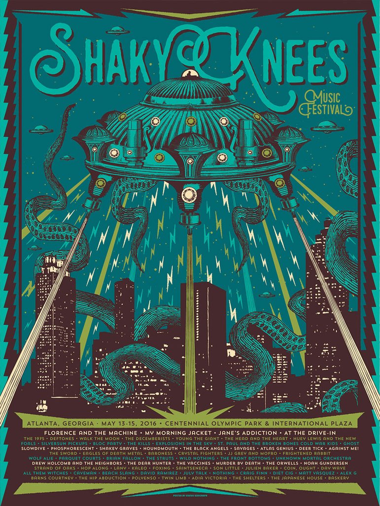Deftones — Shaky Knees Music Festival 2016