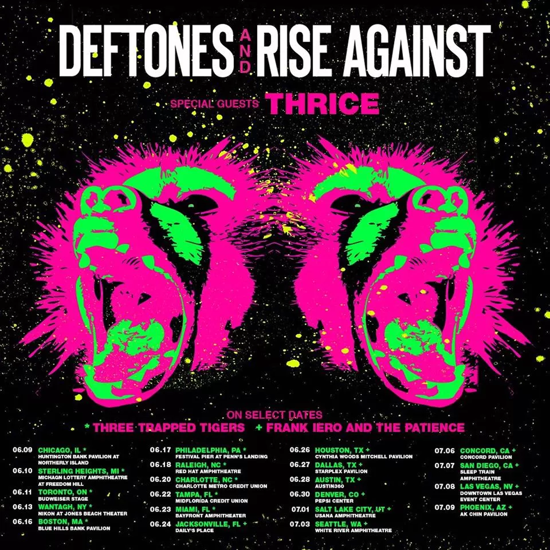 Deftones — Huntington Bank Pavilion at Northerly Island