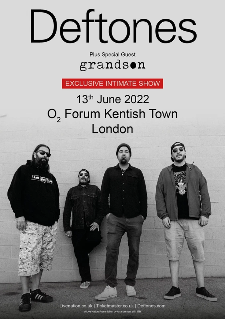 Deftones — O2 Forum Kentish Town