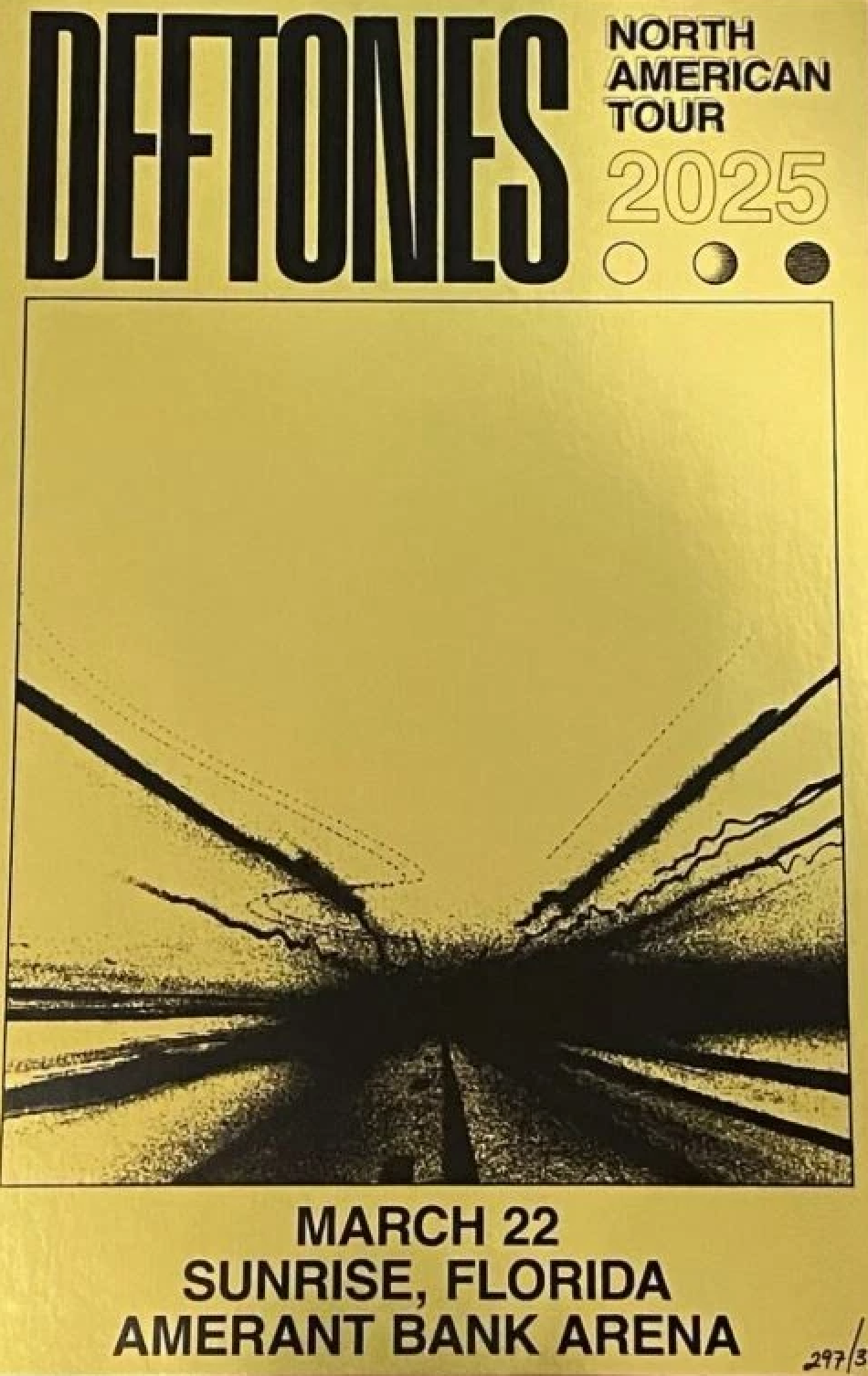 Deftones — North American Tour 2025 (Sunrise, FL)