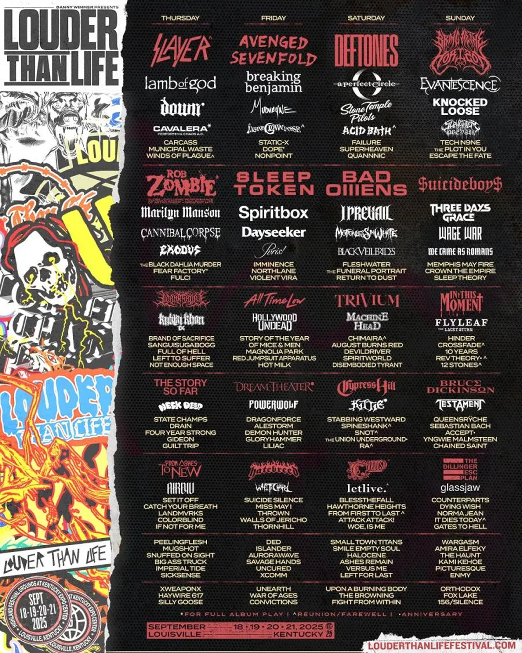 Deftones — Highland Festival Grounds at the Kentucky Expo Center