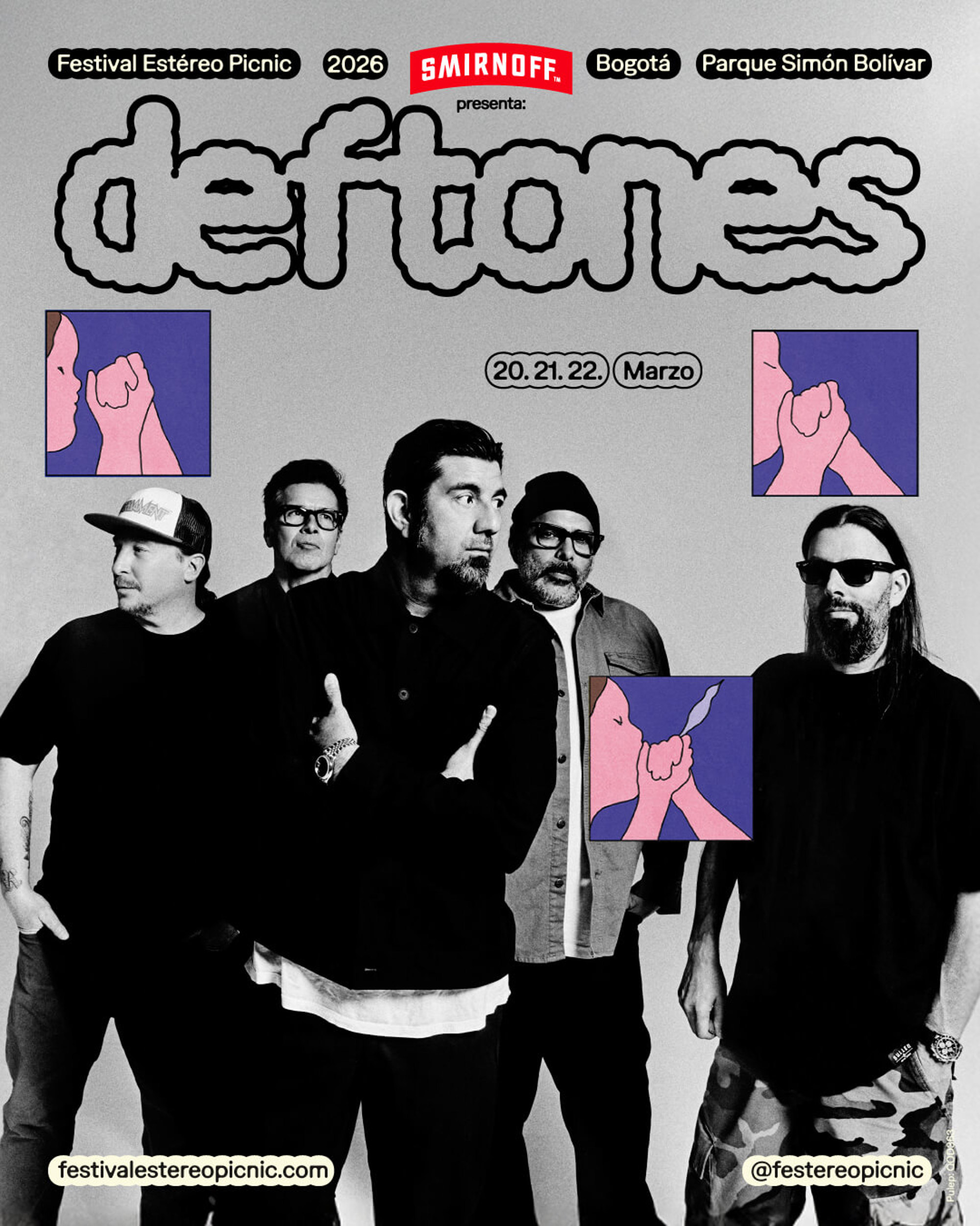 Deftones — Festival Estéreo Picnic 2026